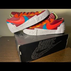 Kaws x blazer low size 11